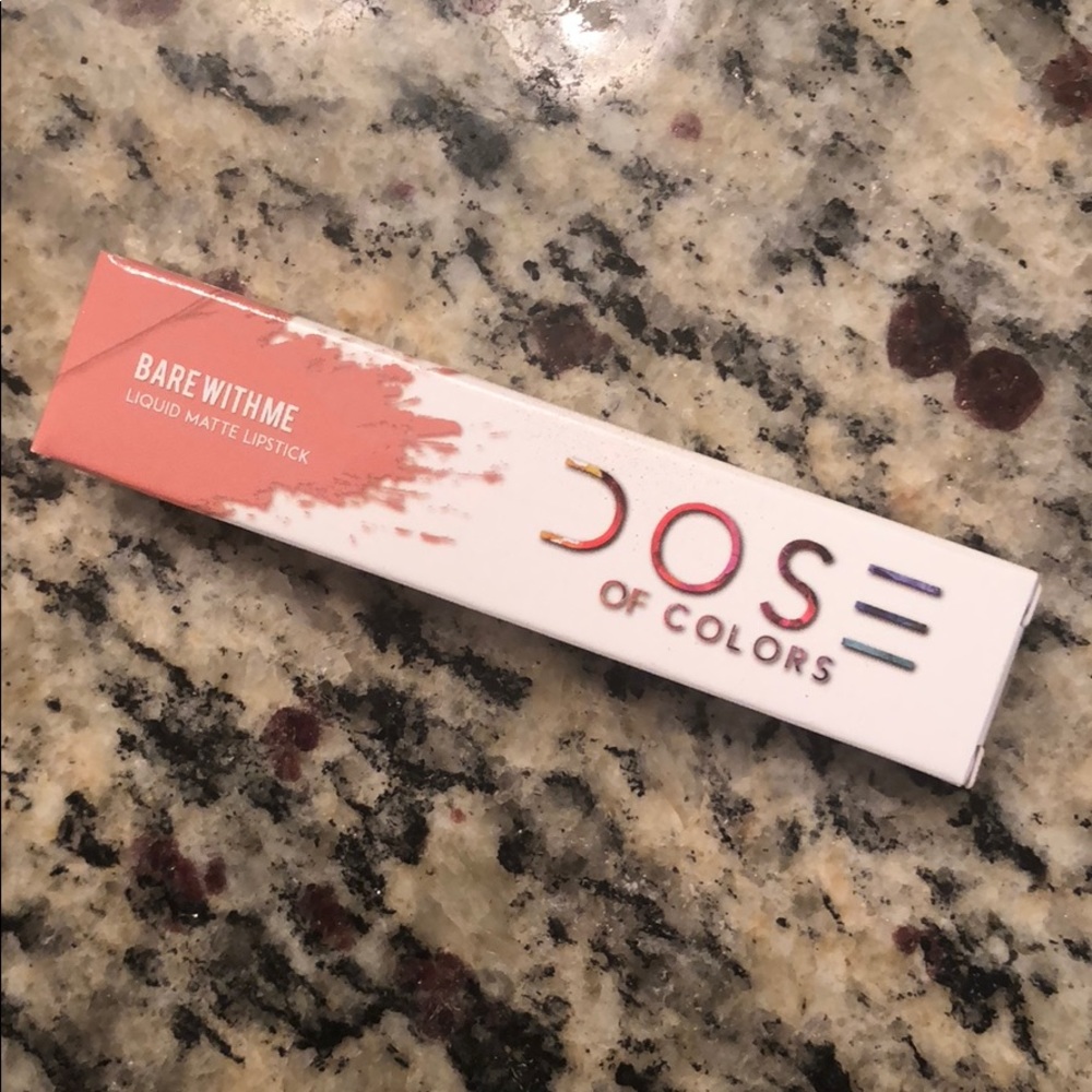 Dose of colors liquid lipstick in Bare